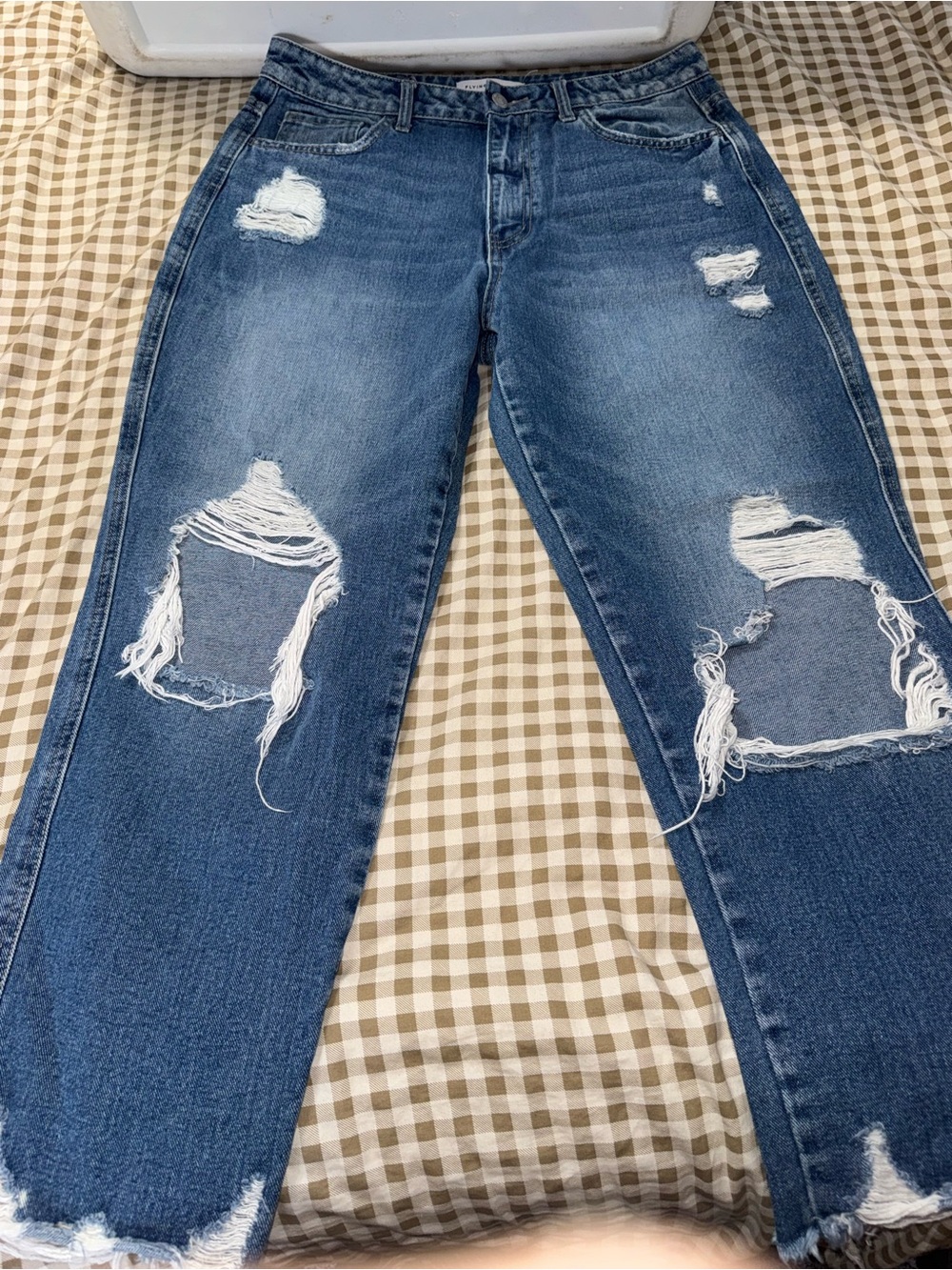 Flying Monkey Light Blue Classic Denim Jeans